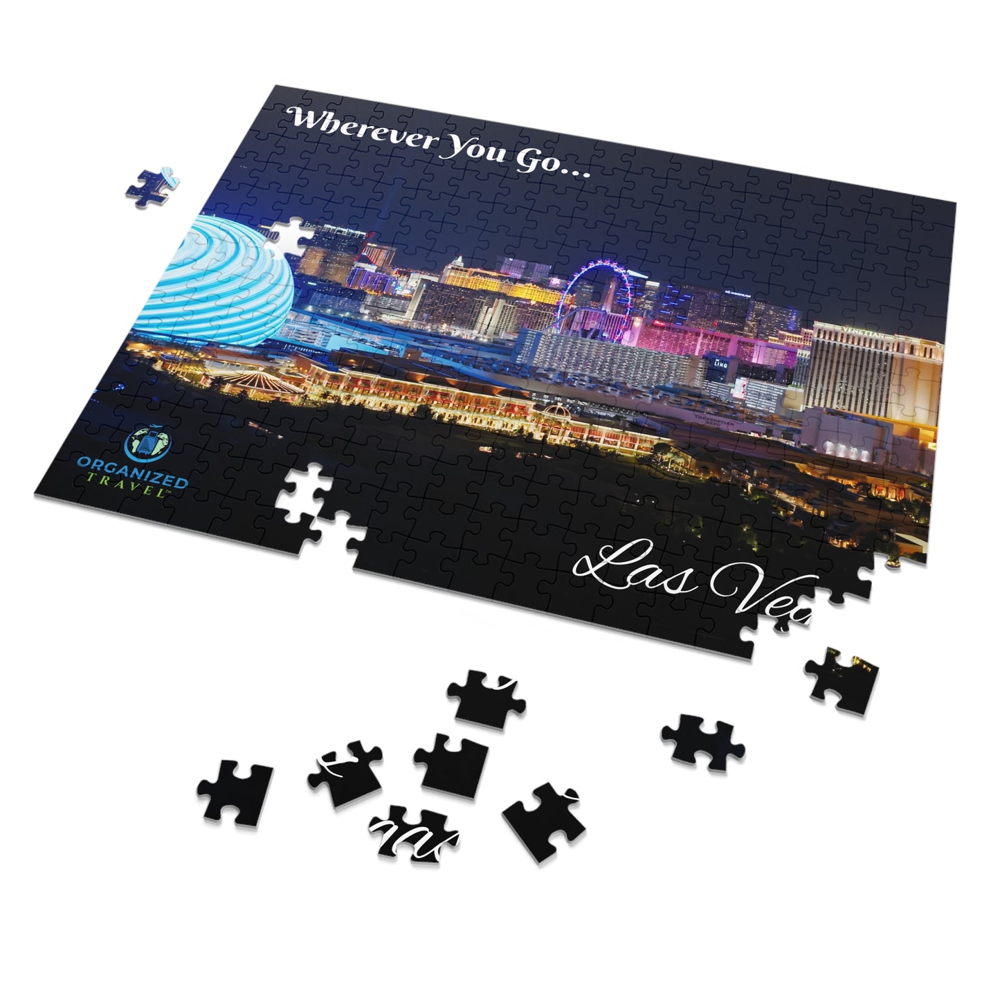 Las Vegas Jigsaw Puzzle (30, 110, 252, 500,1000-Piece)