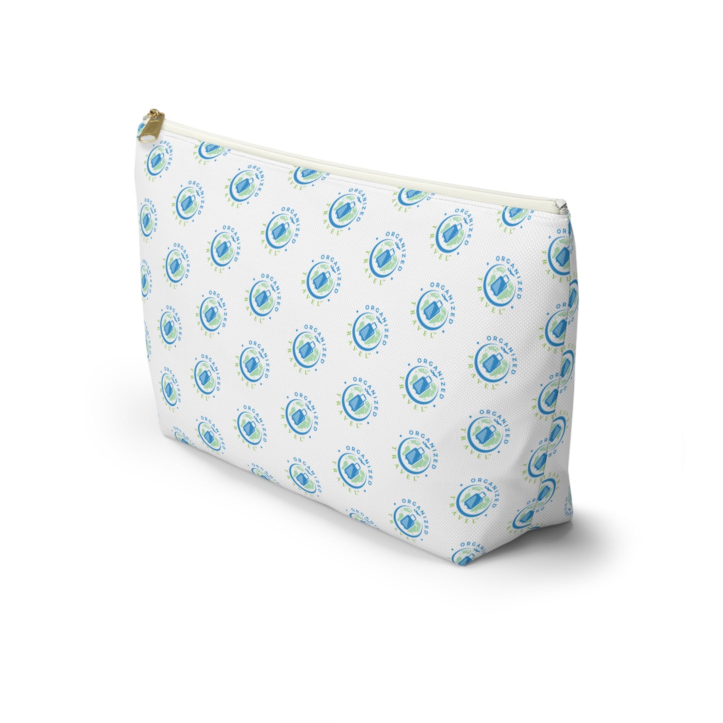 Accessory Pouch w T-bottom (White)