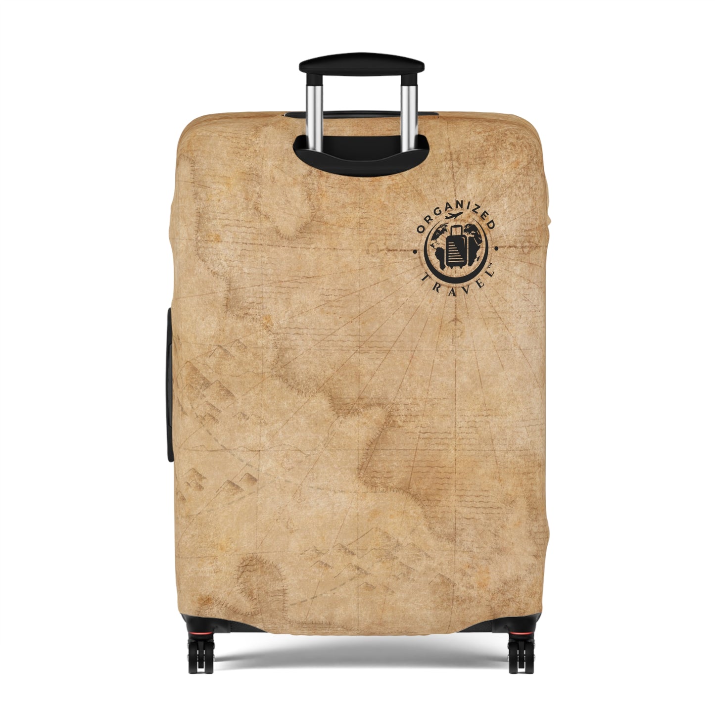 Old World Luggage Cover