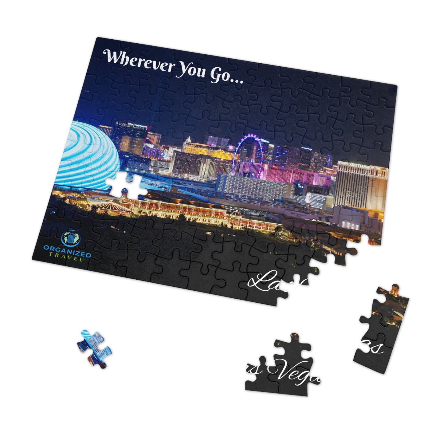 Las Vegas Jigsaw Puzzle (30, 110, 252, 500,1000-Piece)