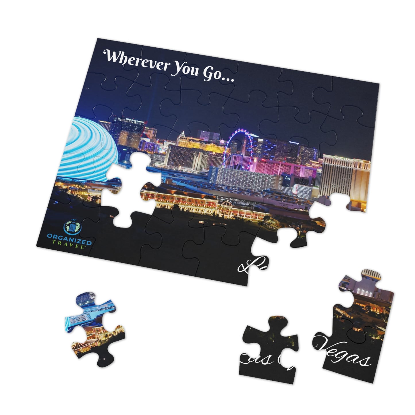 Las Vegas Jigsaw Puzzle (30, 110, 252, 500,1000-Piece)