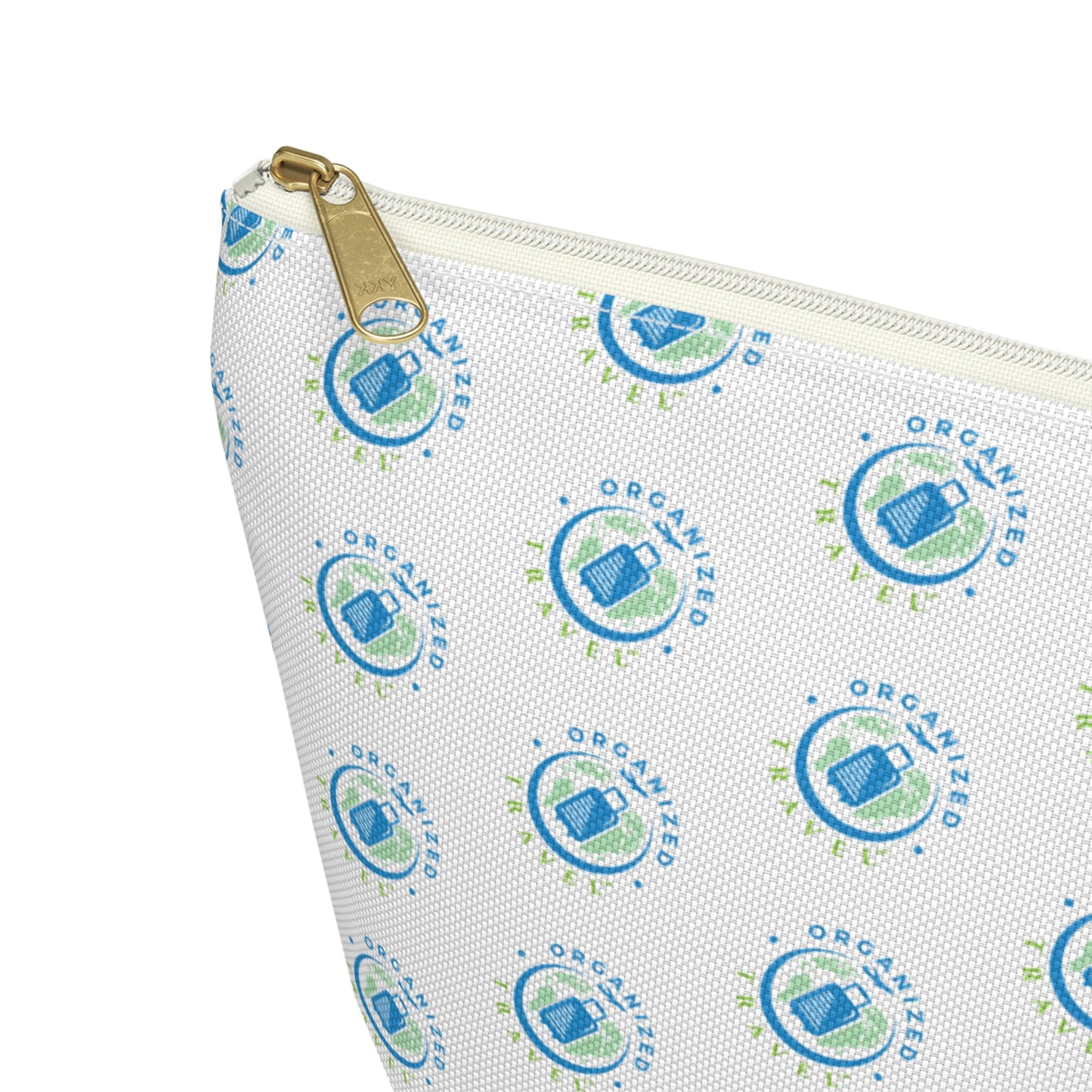 Accessory Pouch w T-bottom (White)