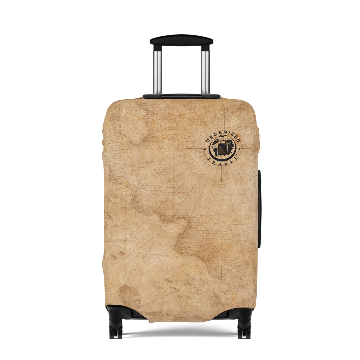 Old World Luggage Cover