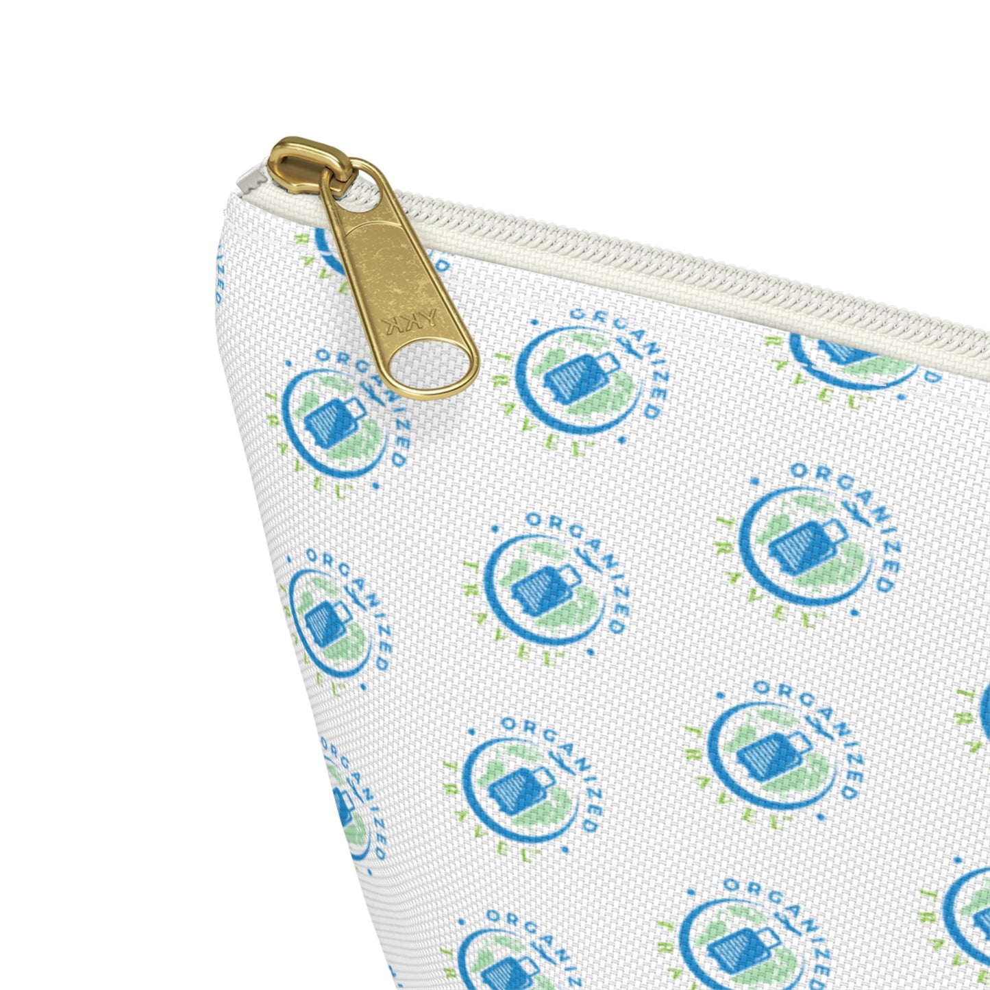 Accessory Pouch w T-bottom (White)