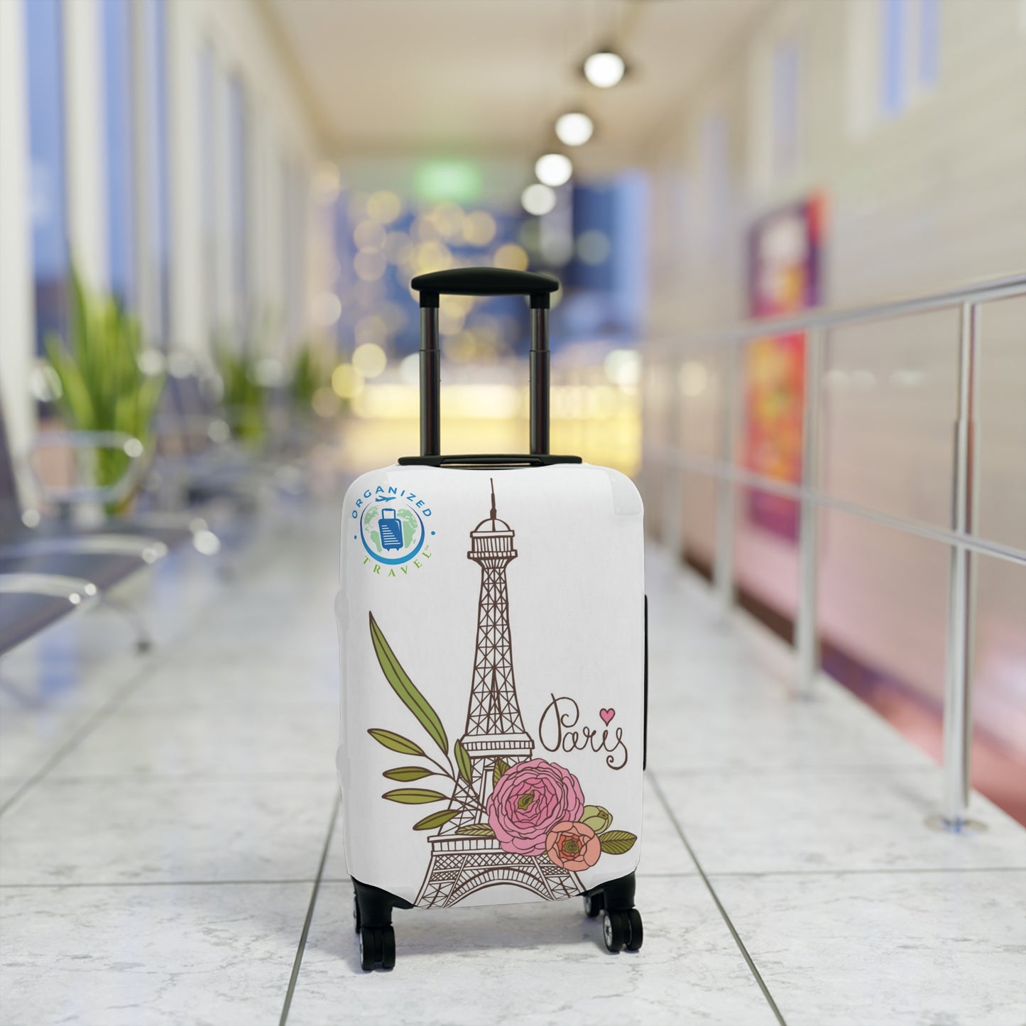 Parisian Luggage Cover