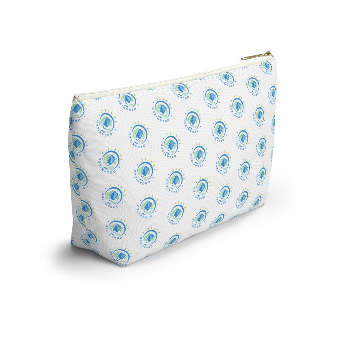 Accessory Pouch w T-bottom (White)