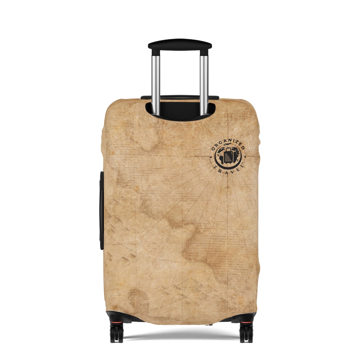 Old World Luggage Cover