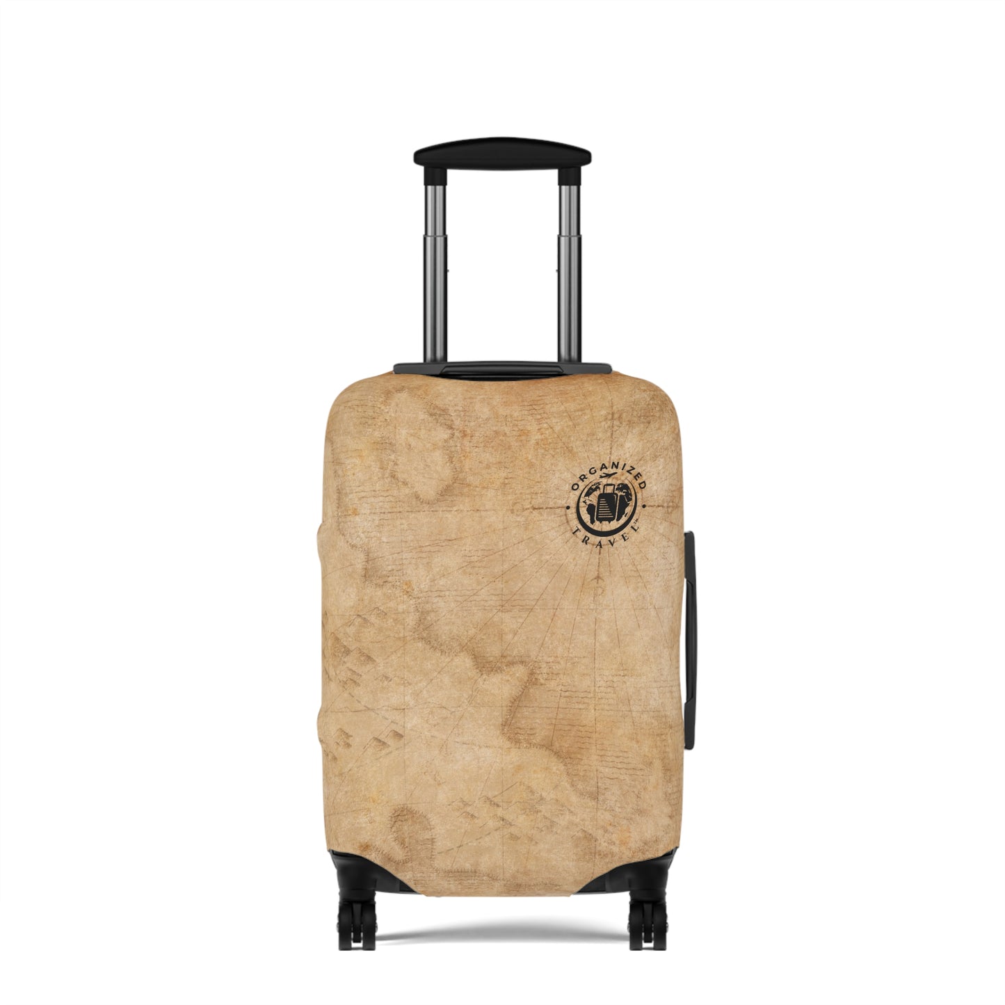 Old World Luggage Cover