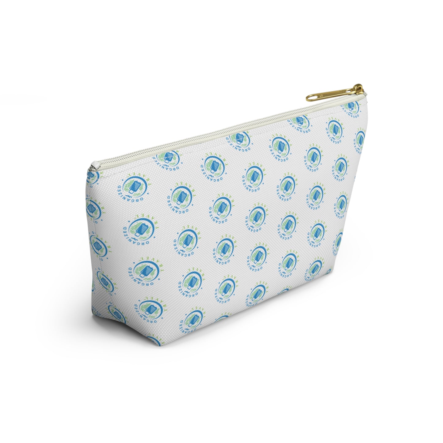 Accessory Pouch w T-bottom (White)