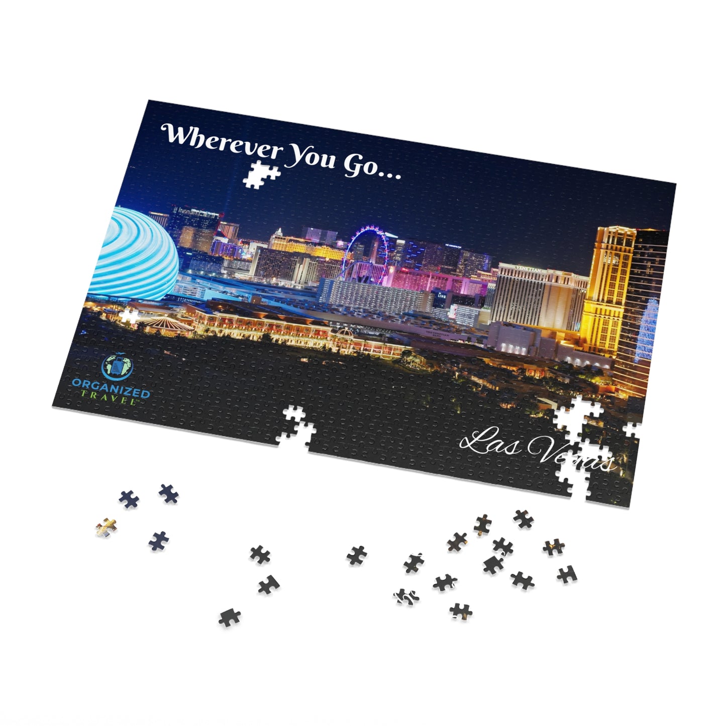 Las Vegas Jigsaw Puzzle (30, 110, 252, 500,1000-Piece)