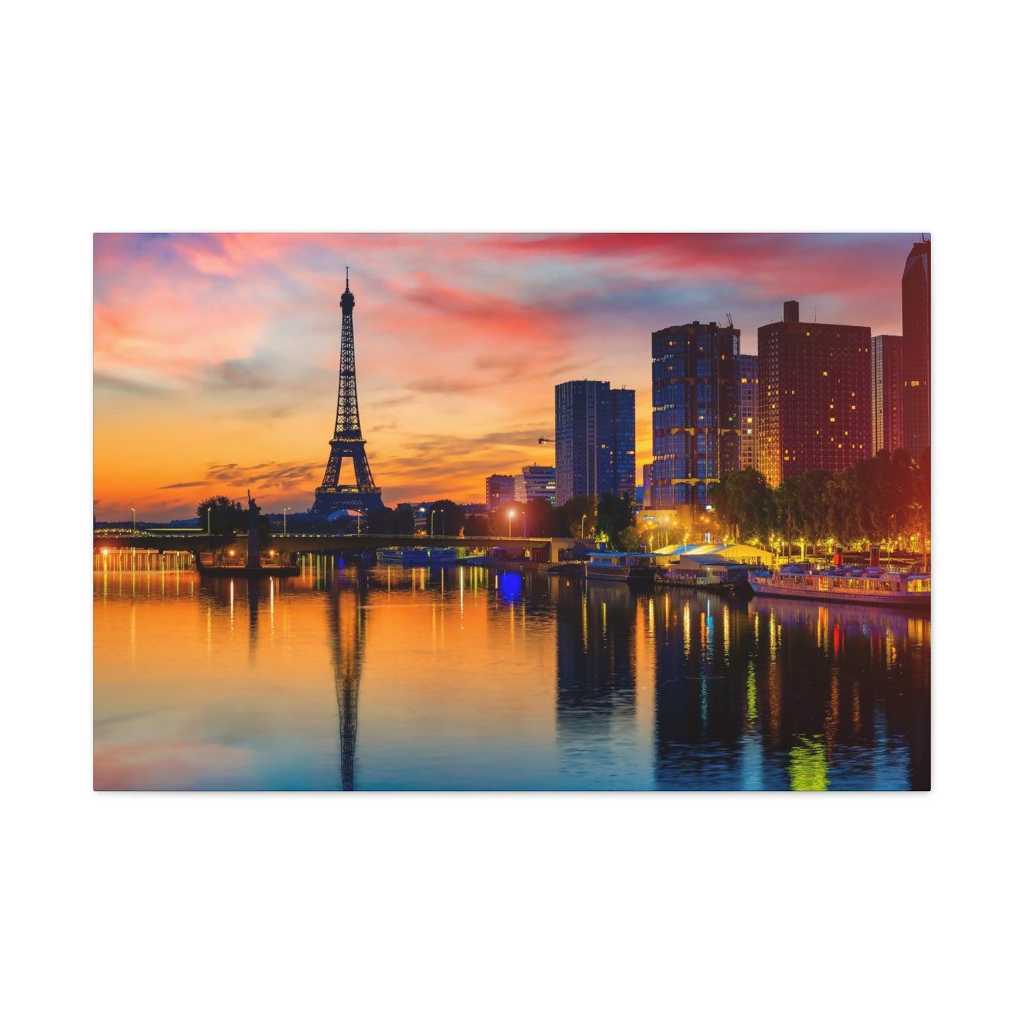 Paris Canvas Gallery Wraps