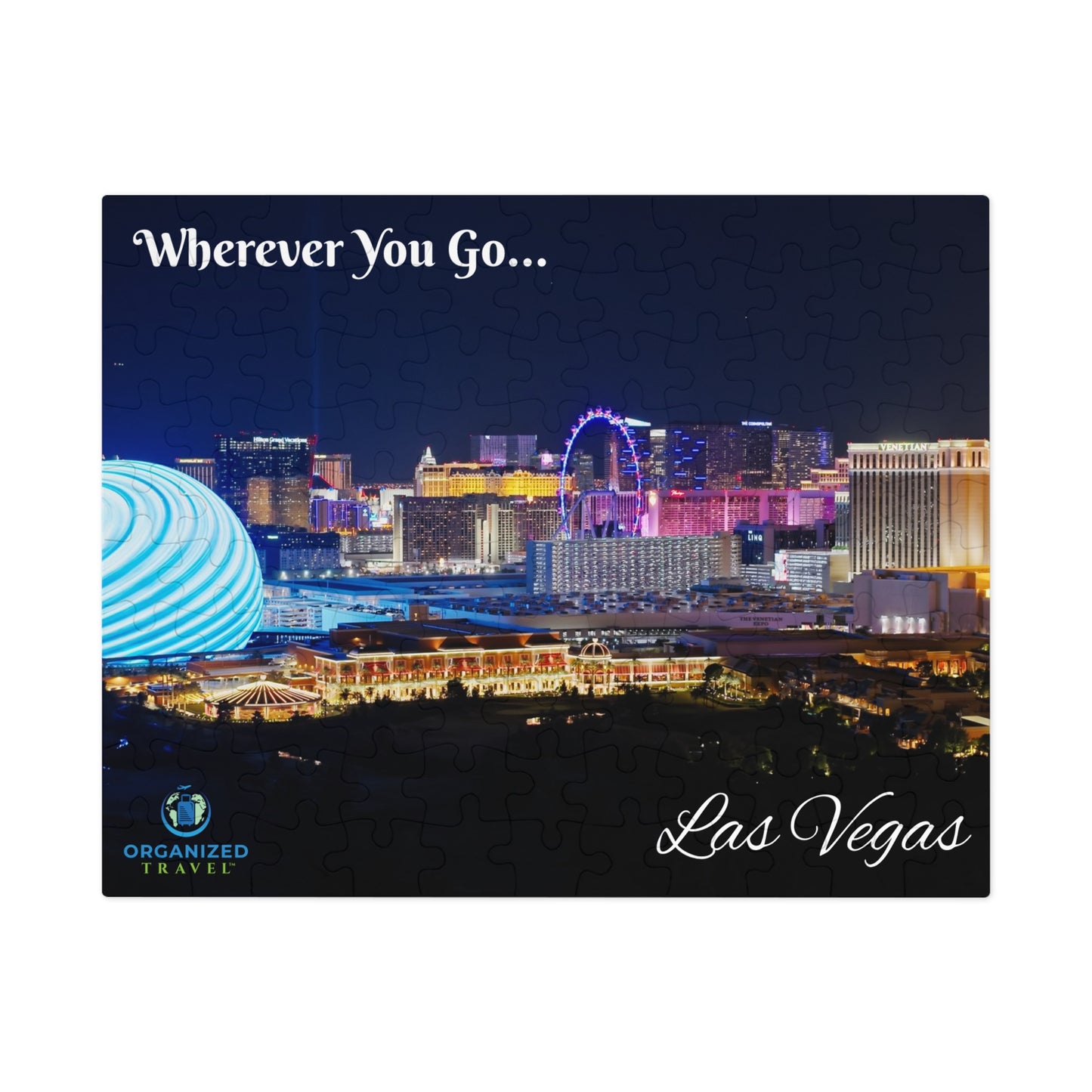 Las Vegas Jigsaw Puzzle (30, 110, 252, 500,1000-Piece)