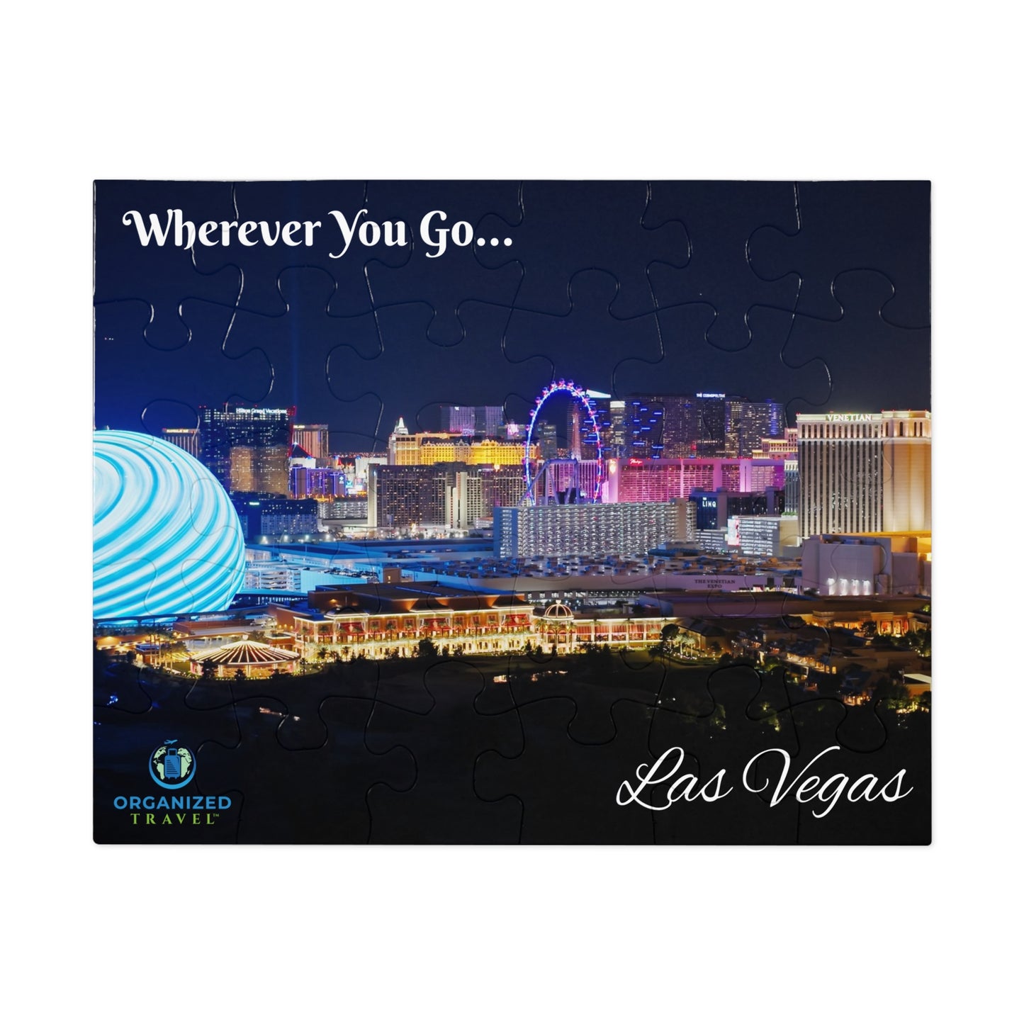 Las Vegas Jigsaw Puzzle (30, 110, 252, 500,1000-Piece)