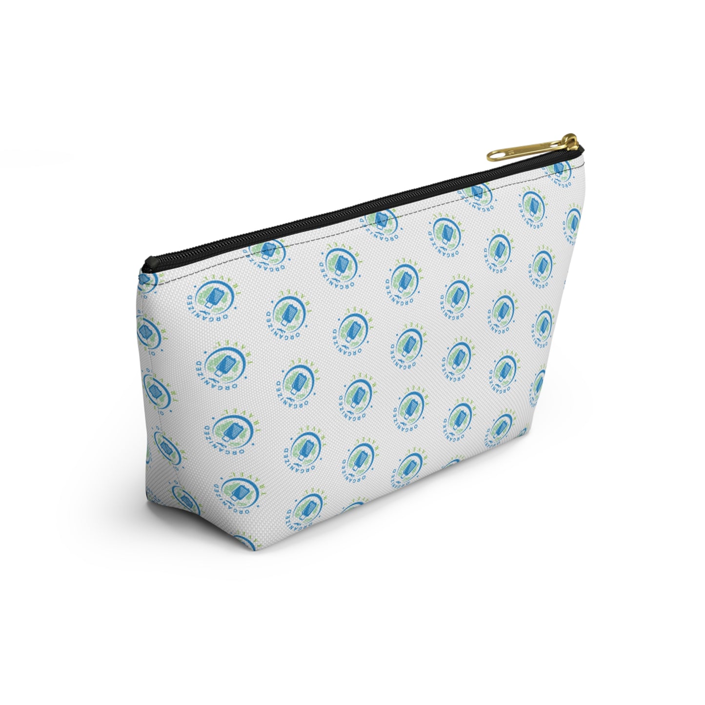 Accessory Pouch w T-bottom (White)